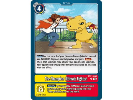 The Champion Ultimate Fighter! (Common)