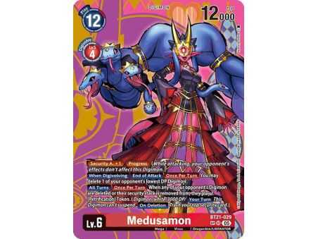 Medusamon (SP) – BT21 World Convergence | Carta DIGIMON en México