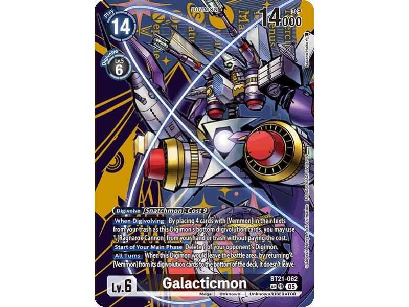 Galacticmon (SP) – BT21 World Convergence | Carta DIGIMON en México