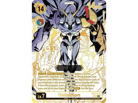 Omnimon (Rare Pull) – BT21 World Convergence | Carta DIGIMON en México