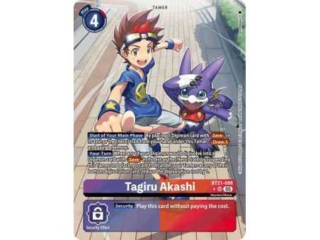 Tagiru Akashi (Alternate Art) – BT21 World Convergence | Carta DIGIMON en México