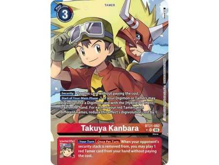 Takuya Kanbara (Alternate Art) – BT21 World Convergence | Carta DIGIMON en México