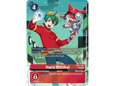 Haru Shinkai (Alternate Art) – BT21 World Convergence | Carta DIGIMON en México