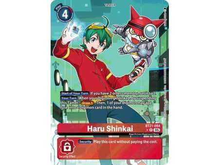Haru Shinkai (Alternate Art) – BT21 World Convergence | Carta DIGIMON en México