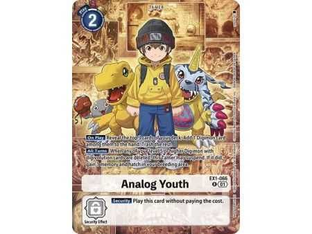 Analog Youth (Limited Card Pack) – BT21 World Convergence | Carta DIGIMON en México