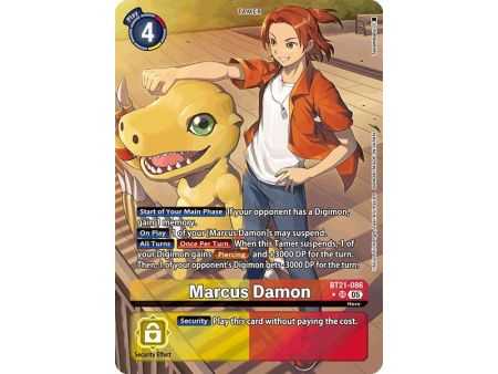 Marcus Damon (Alternate Art) – BT21 World Convergence | Carta DIGIMON en México