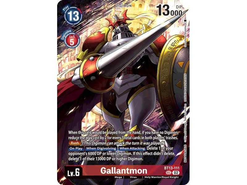 Gallantmon (Limited Card Pack) – BT21 World Convergence | Carta DIGIMON en México