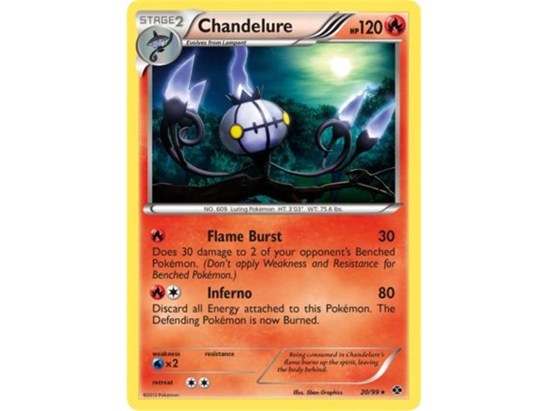 Chandelure (Rare Holofoil)