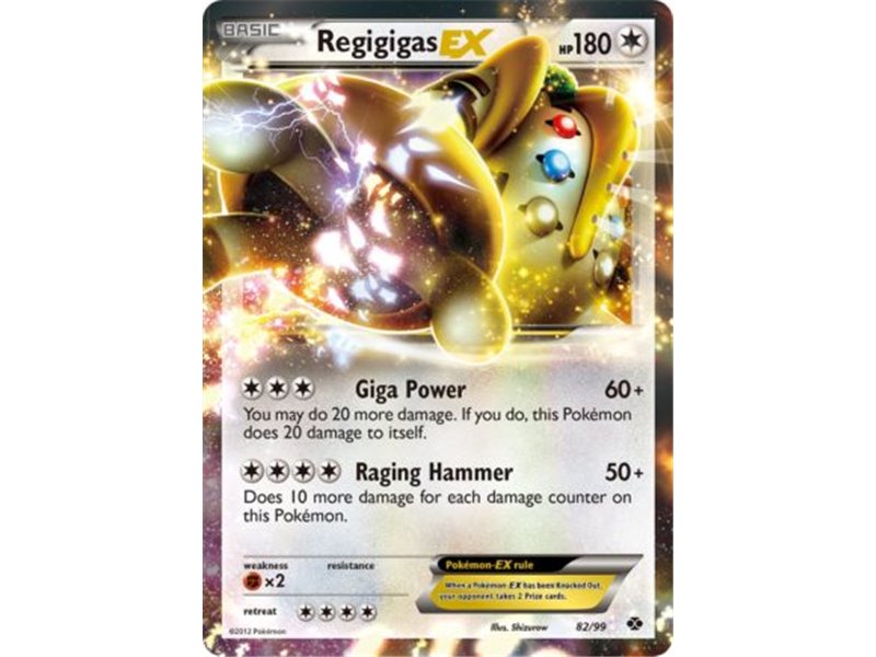 Regigigas EX (Ultra Rare)