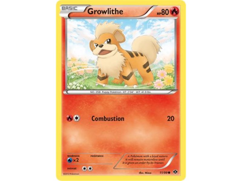 Growlithe (Common/Reverse Holofoil)