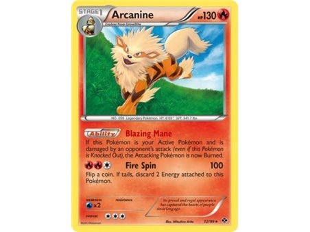 Arcanine (Rare/Reverse Holofoil)