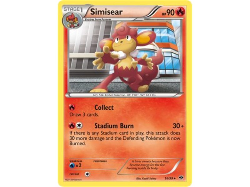 Simisear (Rare/Reverse Holofoil)