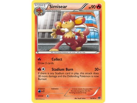 Simisear (Rare/Reverse Holofoil)