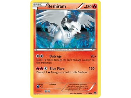 Reshiram (Rare/Reverse Holofoil)