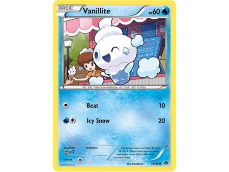 Vanillite (Common/Reverse Holofoil)