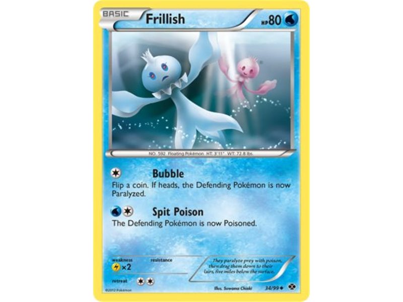Frillish (Uncommon/Reverse Holofoil)