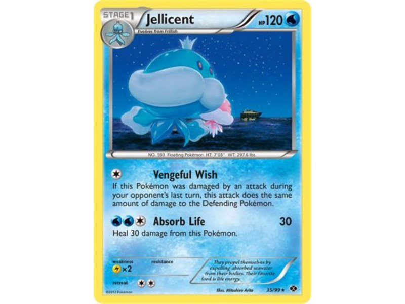 Jellicent (Rare/Reverse Holofoil)