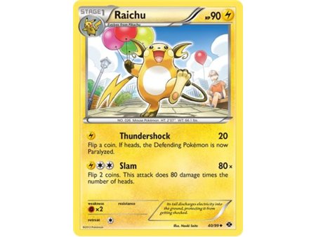 Raichu (Uncommon/Reverse Holofoil)
