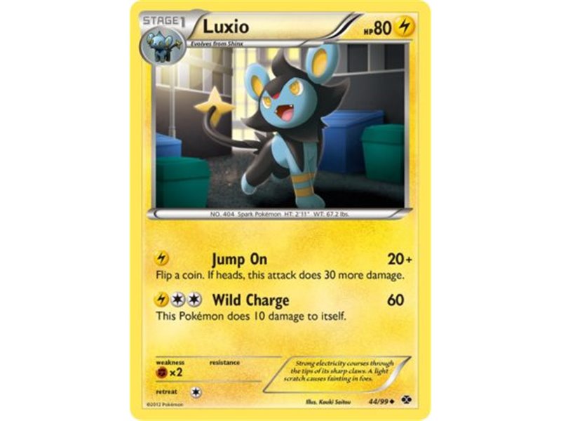 Luxio (Uncommon/Reverse Holofoil)