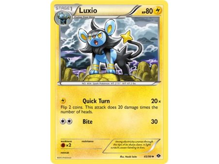 Luxio (Uncommon/Reverse Holofoil)