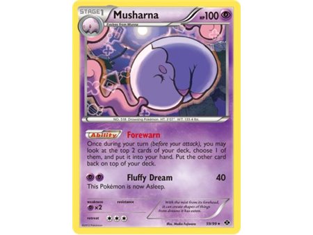 Musharna (Rare/Reverse Holofoil)