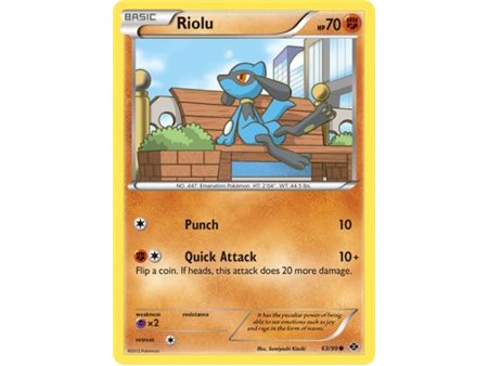 Riolu (Common/Reverse Holofoil)