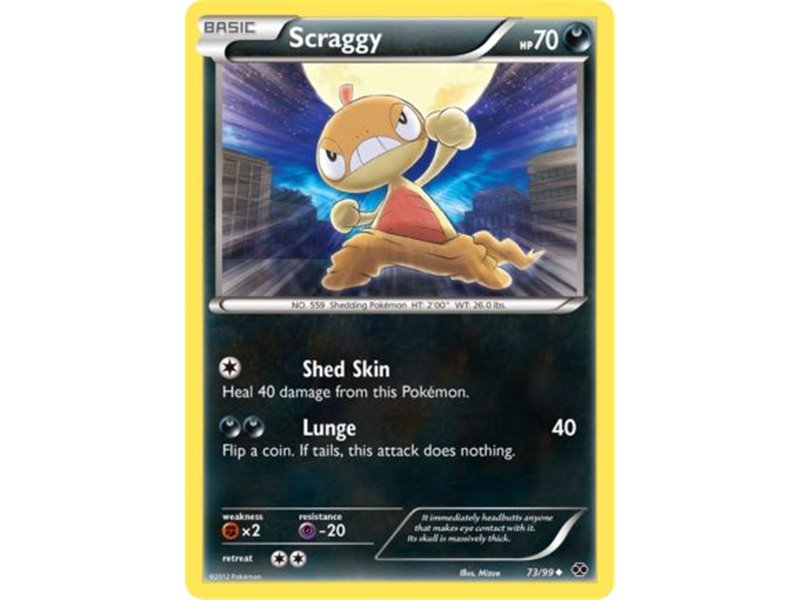 Scraggy (Uncommon/Reverse Holofoil)