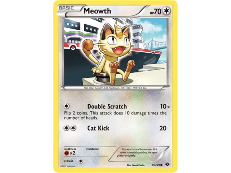 Meowth (Common/Reverse Holofoil)