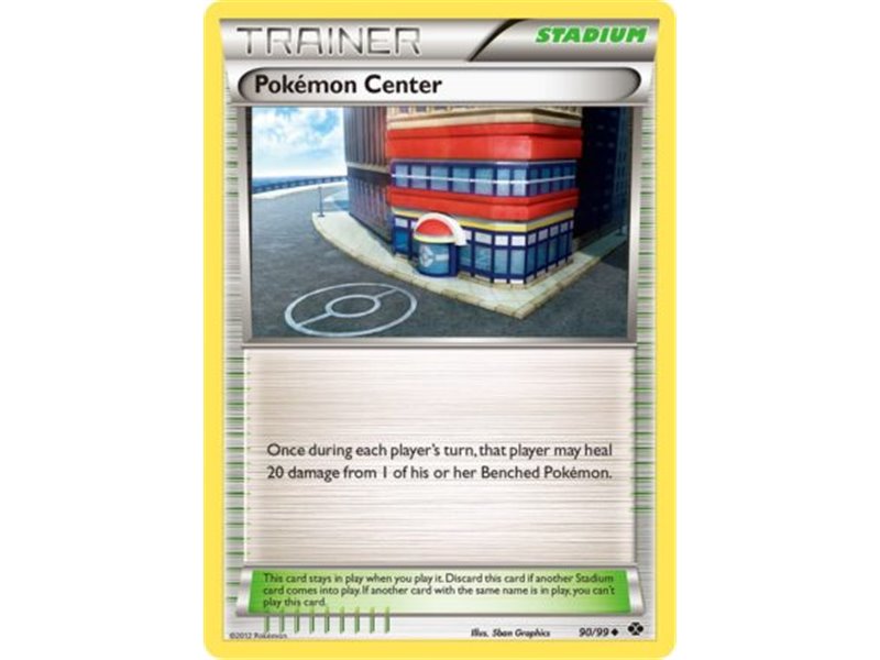 Pokemon Center (Uncommon/Reverse Holofoil)