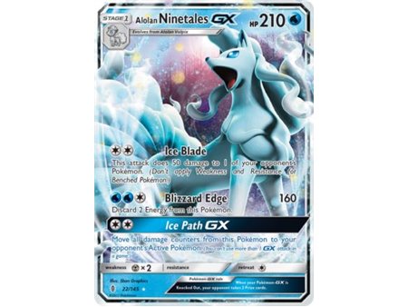 Alolan Ninetales GX (Ultra Rare)