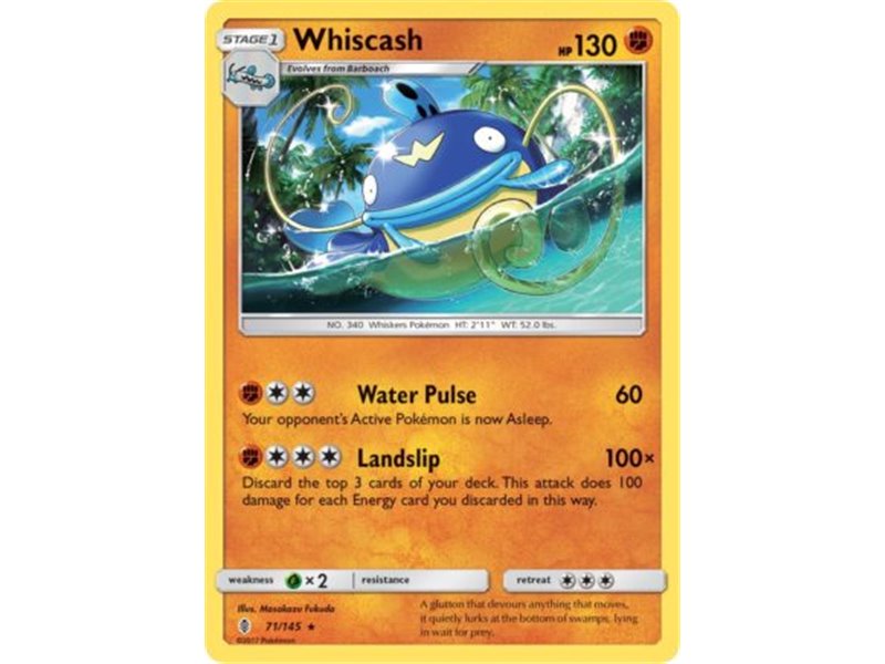 Whiscash (Rare) 
