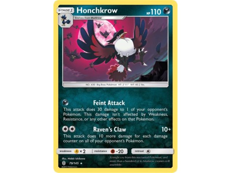Honchkrow (Rare)