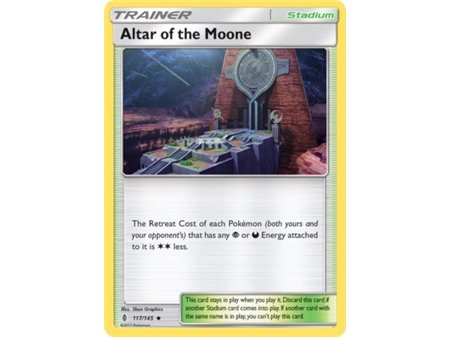 Altar of the Moone (Uncommon) 