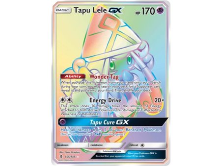 Tapu Lele GX (Secret Rainbow Rare)