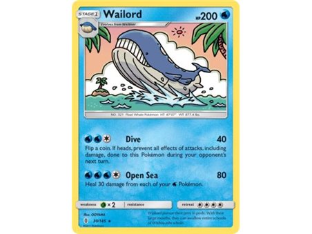 Wailord (Rare/Reverse Holofoil)