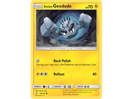 Alolan Geodude (Common/Reverse Holofoil)