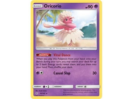 Oricorio (Rare/Reverse Holofoil)