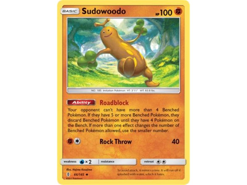 Sudowoodo (Uncommon/Reverse Holofoil) 