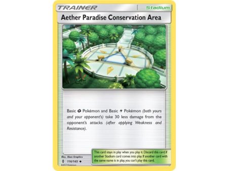 Aether Paradise Conservation Area (Uncommon/Reverse Holofoil) 