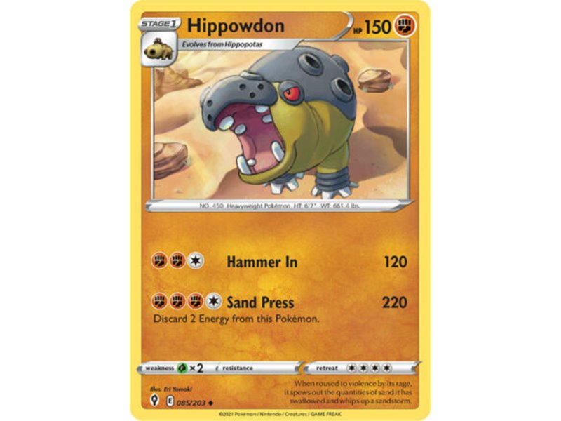 Hippowdon (Uncommon)