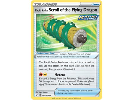 Rapid Strike Scroll of the Flying Dragon (Uncommon) 