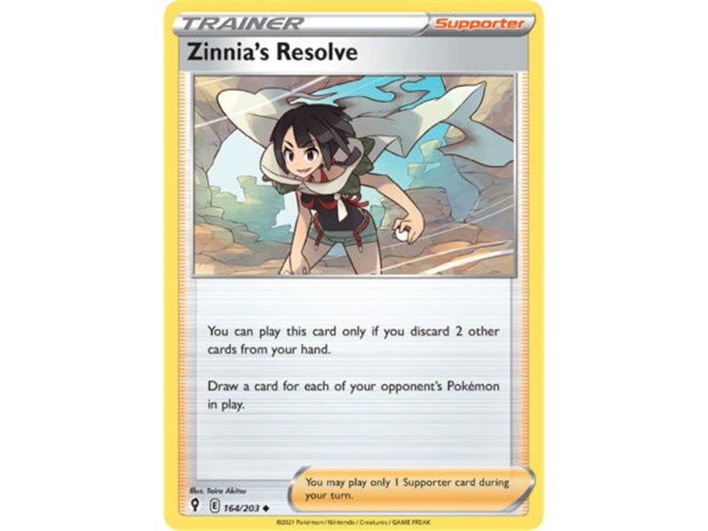 Zinnia's Resolve (Uncommon) 