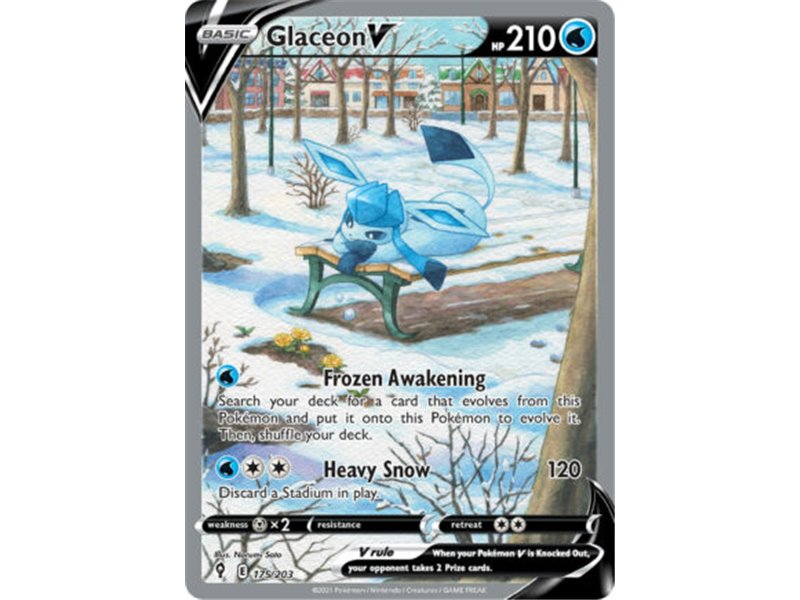 Glaceon V (Alternate Full Art)