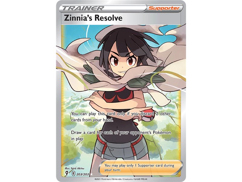 Zannia's Resolve (Full Art)