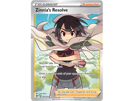 Zannia's Resolve (Full Art)