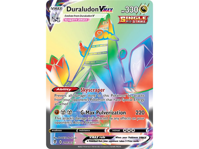Duraludon VMAX (Rainbow Secret Rare)