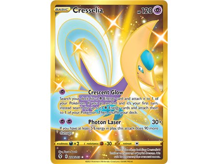 Cresselia (Gold Secret Rare)