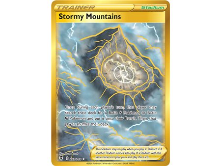 Stormy Mountains (Gold Secret Rare)