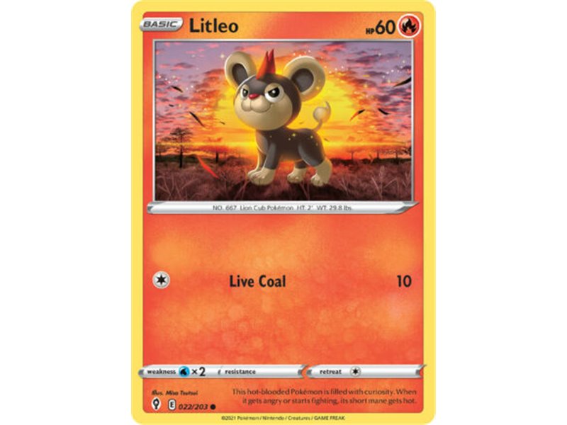 Litleo (Common/Reverse Holofoil)