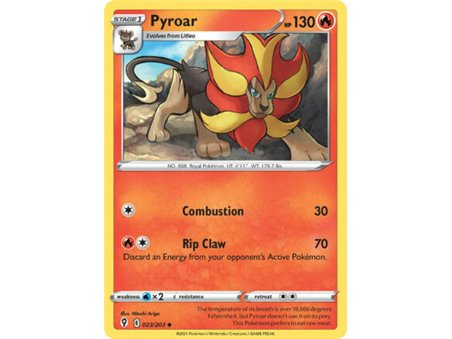Pyroar (Uncommon/Reverse Holofoil)